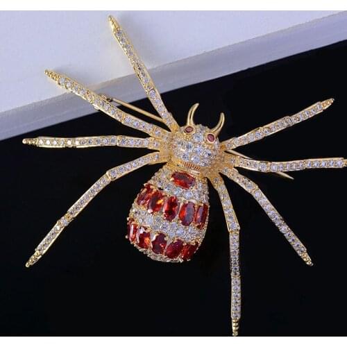 Luxury Starscream Rhinestone Brooch Micro-inlaid Zircon Brooches Pin Fashion Temperament Men Women Clothing Jewelry Accessories