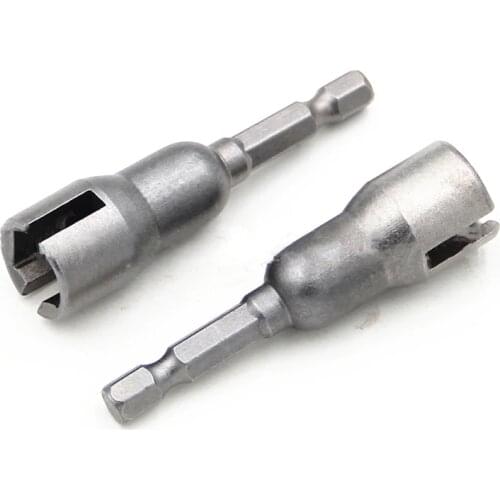 Hexagonal Socket Wrench 65mm Long Chrome Vanadium Steel Multi-function Universal Socket Wrench Electric Screwdriver Adapter