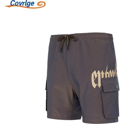Covrlge Printing Mens Shorts New Summer Trend Loose Thin Five-point Pants Leisure Outdoor Sports Running Casual Shorts MKD118