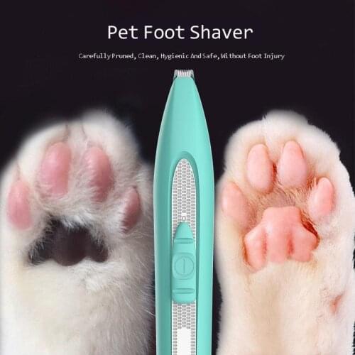 Pet Products Dog And Cat Shears Don't Stick Dog Foot Shaver Cat Foot Shaver Pet Electric Scissors Dog Hair Shaver Low Noise