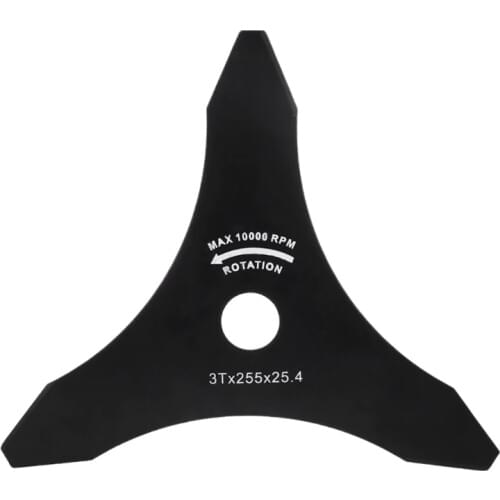 3 Teeth Trimmer Blade Garden Yard Brush Cutter For Lawn Mower Brushcutter Trimmer Blade Strimmer Fittings Home Garden Grass Tool