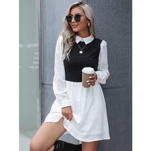 Yitimoky Fashionable Shirt Dresses