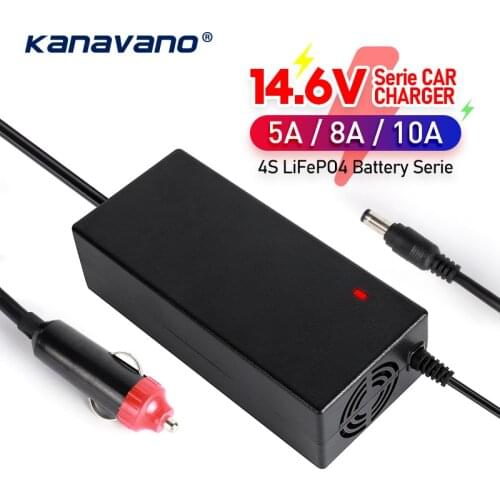 14.6V 5A 8A 10A car lithium iron phosphate battery charger solar constant voltage constant current regulator For car charger