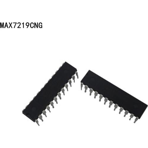 10pcs MAX7219CNG MAX7219 DIP24 NEW