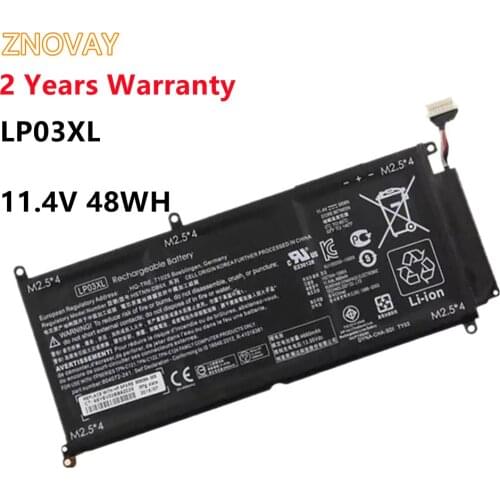 11.4V 48WH LP03XL Battery For HP Envy 15-AE020TX AE015TX TPN-C121 C122 C124 807417-005 807211-121 HSTNN-DB6X DB7C UB6R