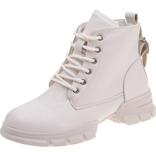 Martin Boots Plus Velvet Cotton Short Shoes Womens Autumn And Winter 2019 New Shoes Korean Version Of The Wild Snow Boots