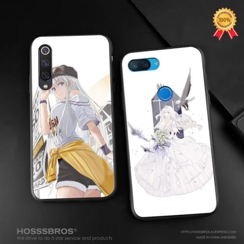 Enterprise Azur Lane For Xiaomi Mi 8 9 SE Mix 2 2s 3 RedMi Note 5 6 7 8 Pro Soft silicone glass Phone case cover shell