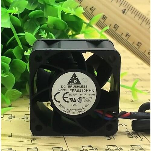 Delta FFB0412HHN 4028 DC 12V 0.17A 40*40*28mm 4CM 3-line server cooling fan