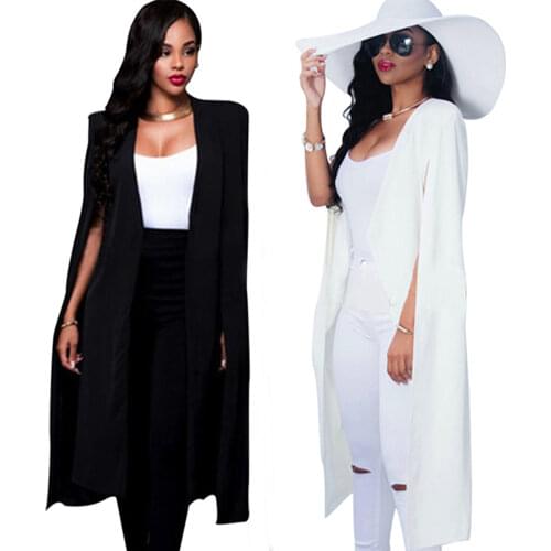 Inpugoz Women's Long Blazers