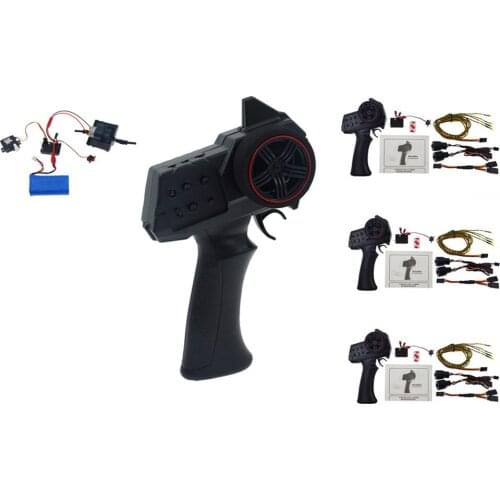 Bright Turn Signal Lamp Remote Control Cover Set LED Light for WPL D12 RC Truck Car Parts Accessories