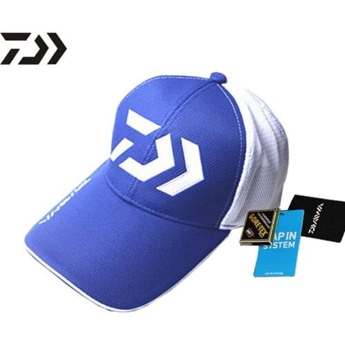 Smart Kingfisher Daiwa Summer Sunshield Hat Sunshade Cap Breathable Outdoor Sports UV protection Fishing Hunting Hiking Basic