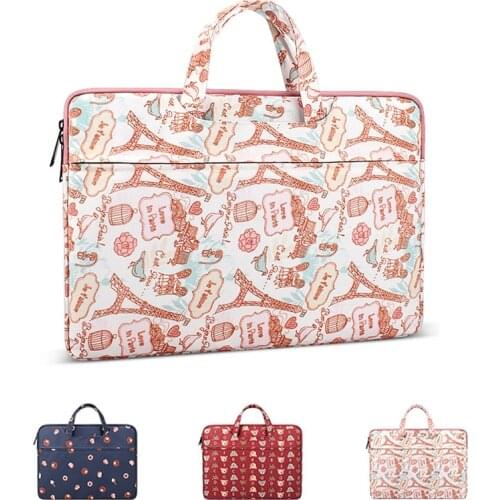 Fashion Laptop Handbag 13.3 14.1 15.4 inch Sleeve Briefcase For Macbook Air Pro 13 14 15 Huawei Samsung Lenovo HP Computer Bag