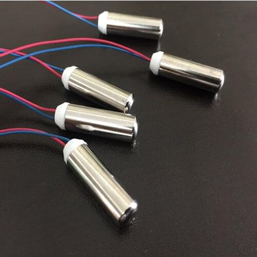 2PCS 7x25mm DC 3.7V 5V Vibrator Motor Professional Massager Motor Mini Waterproof Vibration Coreless Motor For Beauty Instrument