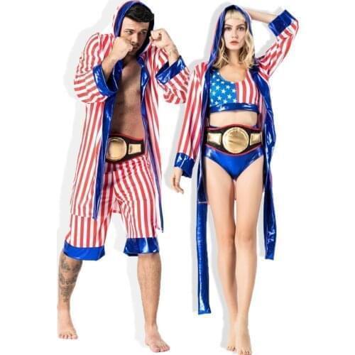 Never Say Die TV movie Cosply Costume Cute Couple halloween his-and-hers clothes costume Striper Boxer Women & Men Wear