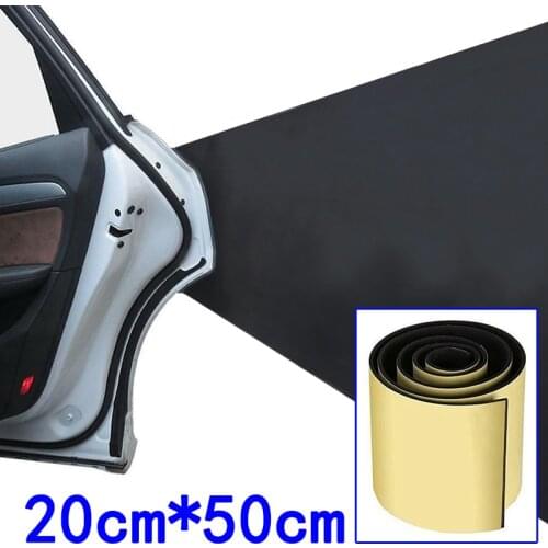 50*20cm 6mm Car Door Protector Garage Rubber Wall Guard Bumper Safety Parking Home Wall Protection Car-Styling Car Accessories