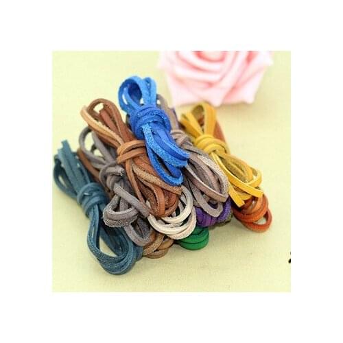 3mm wide leather ,13m/piece bracelets rope genuine cow leather cord 019005005