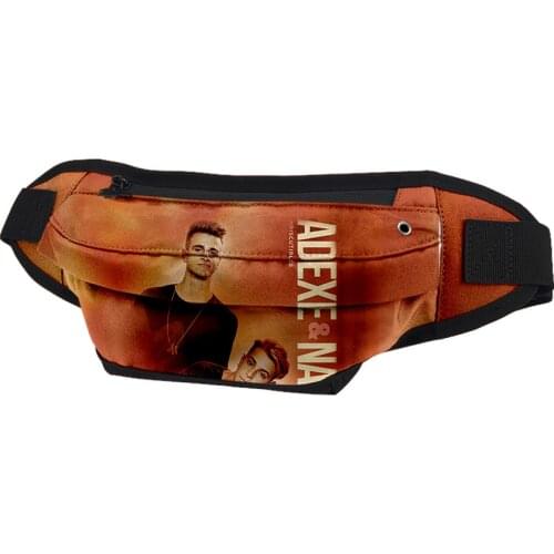 Adexe & Nau 3D Merch waist bag chest bag tide brand messenger student shoulder bag mobile phone small bag waterproof