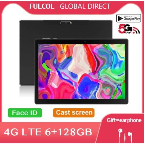 Super 2.5K 1920*1200 FHD Deca Core Tablets 4GB 128GB Metal Case Dual 4G Network GPS 5G WiFi 10.1 Inch Tablet PC Android планшет