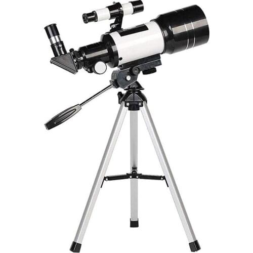 Top!-F300 Astronomical Telescope,70mm Aperture,300mm Focal Length Astronomical Refraction Monocular,with Mobile Phone Holder