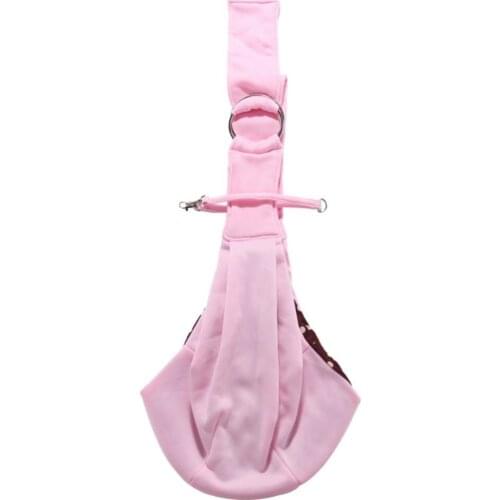 Comfortable Pet Dog Cat Sling Carrier Bag Hands-Free Shoulder Pouch Outdoor Travel Shoulder Bag Tote Pouch Pet Products