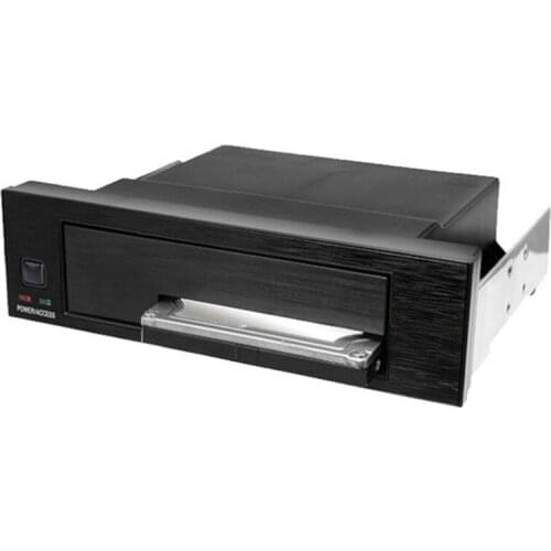 SATA Internal Tray-less Mobile Rack for 2.5" or 3.5" SSD HDD Hard Drive Backplane Enclosure SATA Interface Built-in 2.5/3.5 Hard