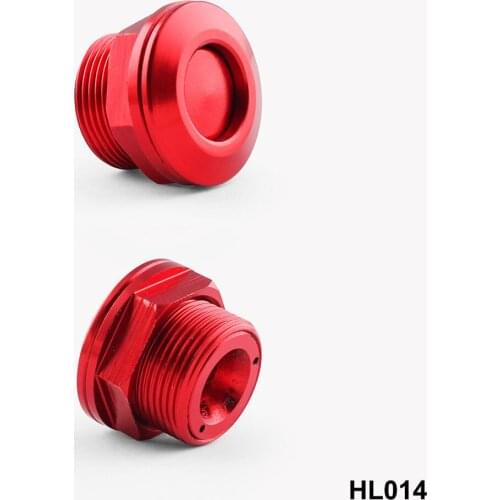 High Quality 22mm Push Button Quick Release Bonnet Hood Pins Latch Red