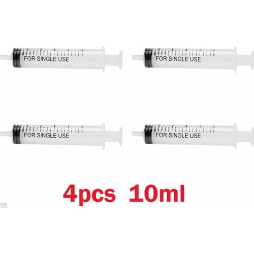 1 set 4PCS 10ML Ink Refilling Tools injector with needle for brother For Epson for HP printer refill Ink Cartridge CISS