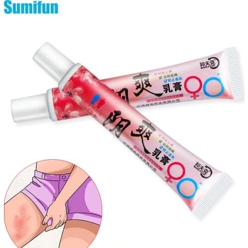 3Pcs Pruritus Dermatitis Ointment Female Antibacterial Cream Anti Fungal Infect Herbal Cream Relief Itching Vaginal Private Care