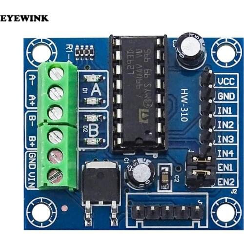 1pcs Mini 4CH 4 Channel Motor Drive Driver Shield L293 L293D Expansion Board Module