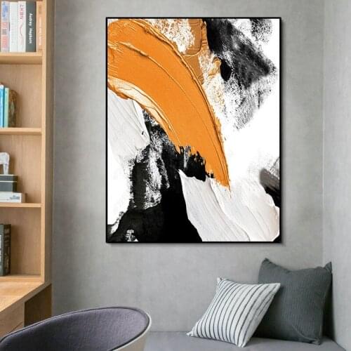 Abstract Porch Oil Painting Texture Decoration Painting Corridor Aisle Modern Minimalist Light Luxury Three-dimensional Color