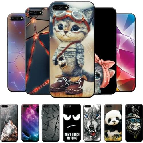 Case For Huawei Y6 2018 Case For Huawei Y6 Y 6 2018 Shockproof Phone Case For Huawei Y6 2018 Soft TPU Silicone Back Cover Case