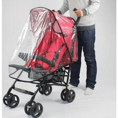 Baby Stroller Rain Cover Breathable Stroller New Rain Cover/ Baby Car Windscreen / Dust Cover For Stroller Rain Covers Accessory