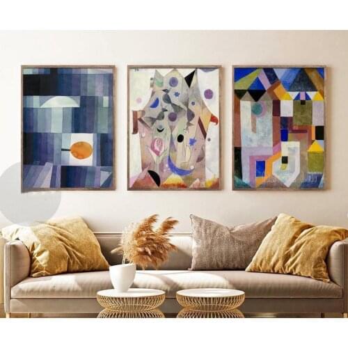 Geometric Art Cubism Abstract Oil Painting On Canvas Interior Art Decoration