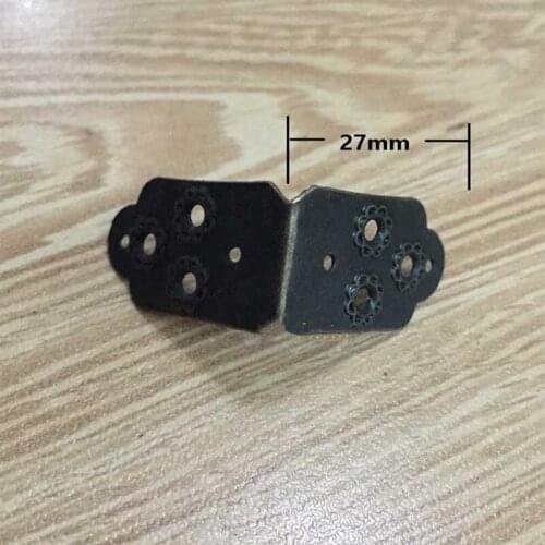 Chinese Furniture Fittings Vintage Decor Corner Bracket Jewelry Box Wooden Case Feet Leg Corner Pattern Carved Protector,50Pcs