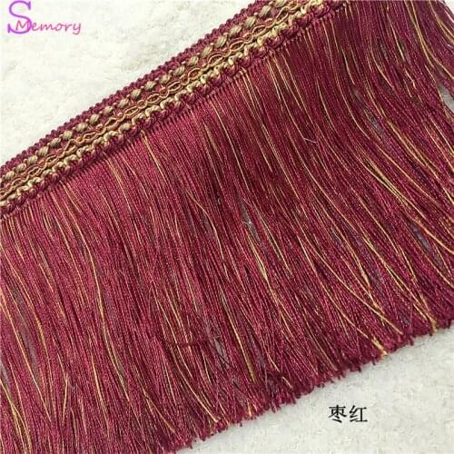 12M Curtain Trim Lace Tassels Europe Curtain Hanging Ball Tie Back Straps Holders Accessories Home Decoration