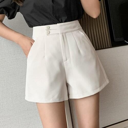 MONBEEPH Women's High Waist Shorts