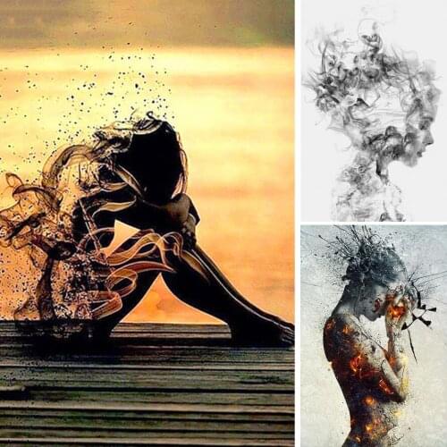 DIY 5D Diamond Painting Woman Cross Stitch Kit Full Drill Square Embroidery Mosaic Art Picture of Rhinestones Home Decor Gift