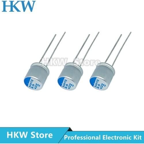 10pcs NCC Solid Capacitor 2.5V 560UF 820UF 1200UF Super Low ESR 100% Original NIPPON CHEMI CON