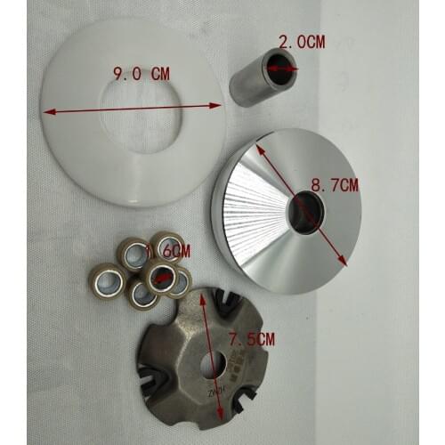 A242 Clutch Drive Pulley Front Clutch Drive Pulley With Roller Motorcycle GY650 Drive Clutch Variator Pulley Assembly Scooter