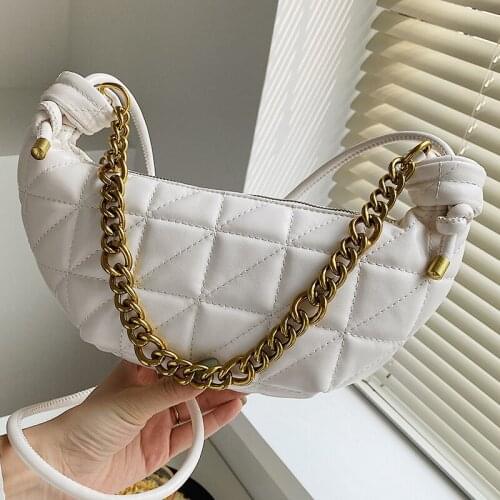 High Quality Women Pu Leather Handbags Fashion Ladies Chain Shoulder Messenger Bag Designer Female Crossbody Bags for Women New