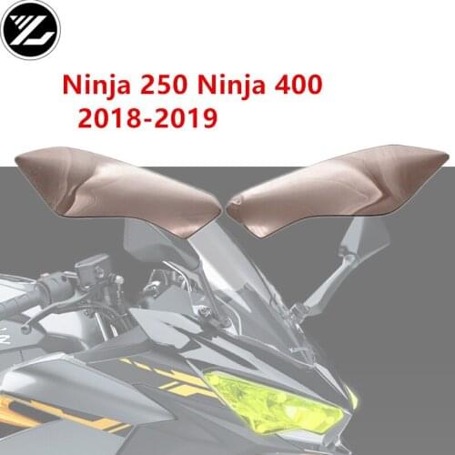 For KAWASAKI NINJA250 NINJA400 2018 2019 Motorcycle Headlight Protection Cover Headlight Screen Lens Protective Cover Fit