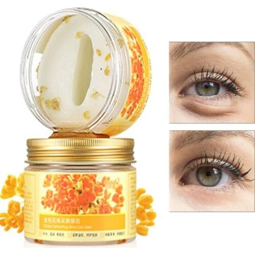 140g/80pcs Golden osmanthus Eye Mask Nourishing Moisturizing Hydration Eye Patches Dark Dircles Remove Wrinkle Eye Skin Care