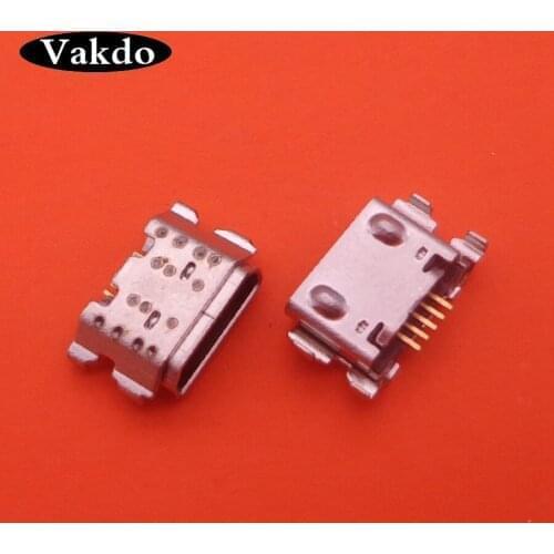 20pcs/lot mini micro usb Charging Charger For LG Q60 Port Micro USB Connector Jack Socket duck