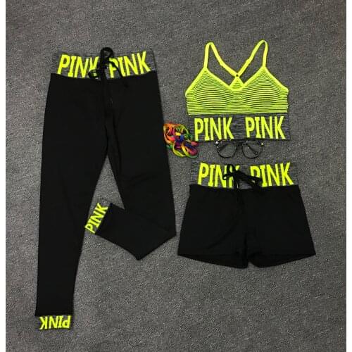 Seamless Women Yoga Set Fitness Sport Suit Gym Wear Running Clothes women Fitness Sport Yoga Suit Bra+Yoga Pants+Shorts Fitness