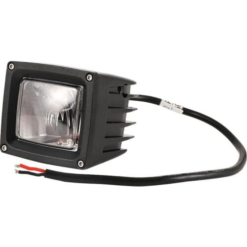 HUIJIA led work light 12v 24v with lens square for cars motorcycle 20w led work light fog led light