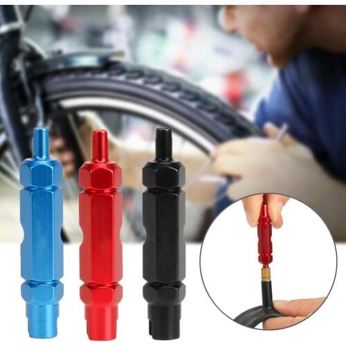 Bike Valve Core Remover Multi-function Anti-slip Air Valve Spanner Portable Removal Disassembly Tool Bicycle Repair Tools