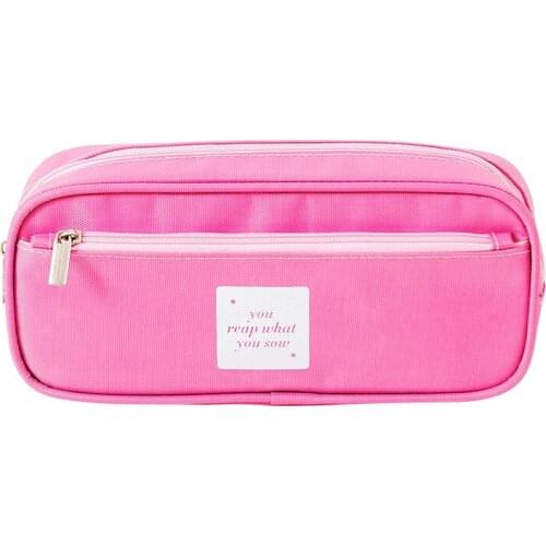 Quality Pencil Case Bag Girls Cosmetic Bag School Supplies Stationery Gift School Cute Pencil Box Pencilcase Makeup bag