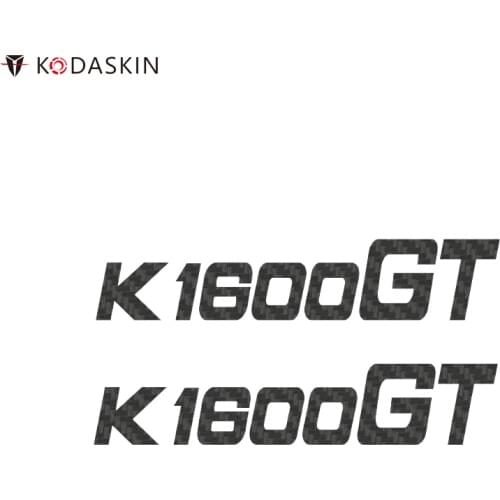 KODASKIN Film Logos Motorcycle Stickers Decals Carbon Black fit for BMW K1600GT