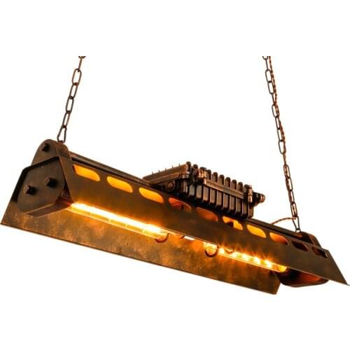 Industrial Style Chandelier Creative Personality Loft Retro Nostalgic Restaurant Office American Iron Droplight Bar Lamp