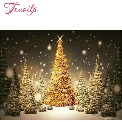 Dream Full Square Drill Christmas Tree 5d Diy Diamond Painting Kits UK NA0398